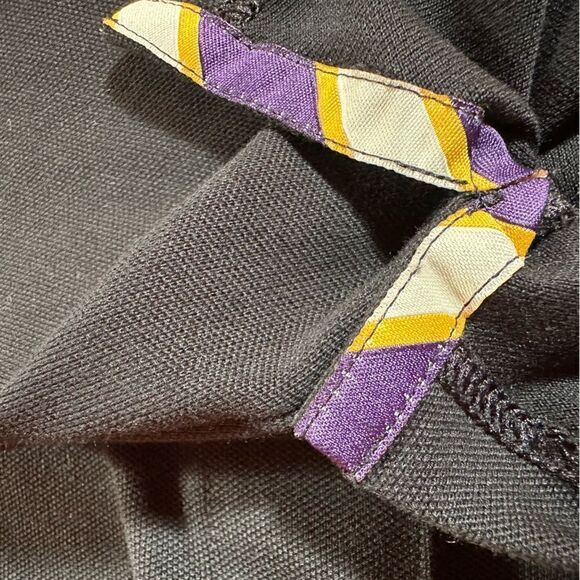 Rugby Ralph Lauren Fall 2008 Black, Navy, White & Yellow Stretch Polo Shirt - Picture 10 of 16